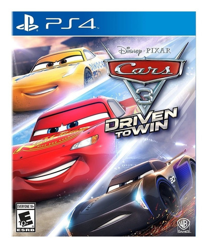 Cars 3: Driven To Win Disney  Ps4 Físico Metajuego 