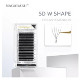 Nagaraku Extensiones De Pestañas 5d W Shape 