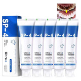 5 Unidades De Creme Dental Branqueador Fresh Breath, Higiene