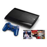 Sony Playstation 3 Super Slim 232 Gb  + 3 Juegos Físicos