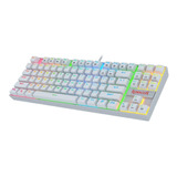 Teclado Gamer Redragon K552w-rgb, Mecánico, Switch Azul