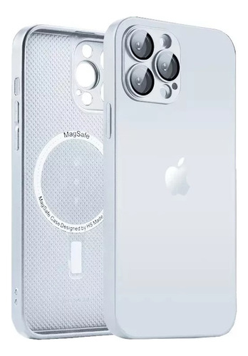 Capa Case Vidro Luxo Magsafe P/ iPhone 11 Ao 14