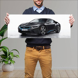 Cuadro 30x80cm Auto 2016 Bmw I8 Mirrorless Conce 406