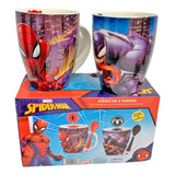 Pack 2 Tazas Marvel Spiderman & Venom Ceramica 340ml