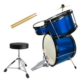 Bateria Infantil Qualidade Luxo Profissional Música Rock Pop