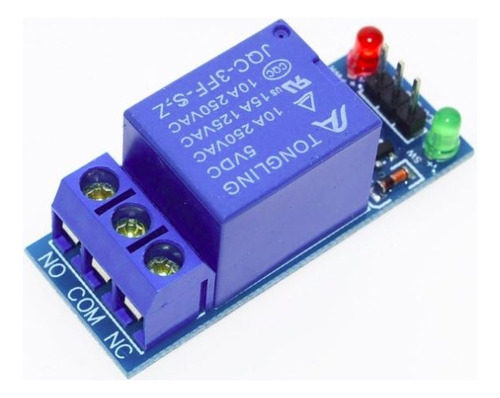 100 Piezas Relay 1 Canal 5v Modulo Relevador Rele