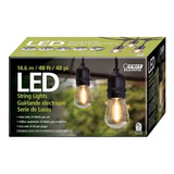 3 Cajas Luces Led Serie Para Jardín Vintage Exterior Feit 4 