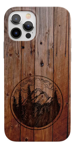 Funda Wood Para Motorola