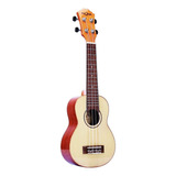 Ukelele Soprano Madera Abeto Funda Fzone Fzu-d10s Aquila