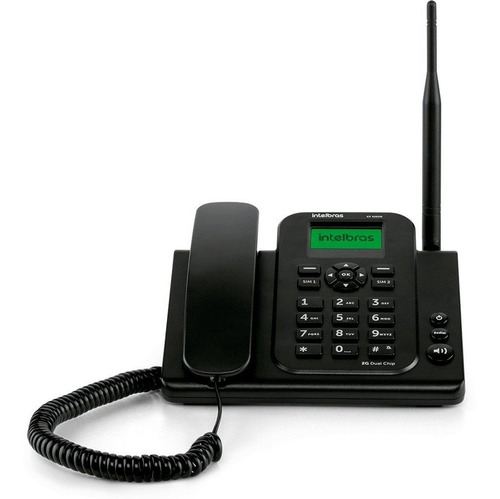 Telefone Celular Fixo Rural Intelbras Cf4202n Dual Chip Gsm