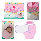 Toalha De Banho ( Envelope )princesa Disney Baby 0 A 3 Meses