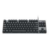 Teclado Logitech K835 Tkl Qwerty Gl Blue Clicky Usb Español 