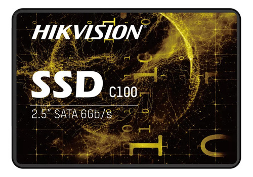 Disco Solido Ssd Hikvision C100 120gb Sata 3 Amarillo 6gb/s