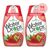 Sweetleaf Water Drops - Potenciador De Agua De Fresa Y Kiwi,