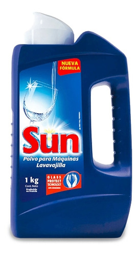 Detergente Lavavajillas Sun Anticorrocion Polvo 1kg