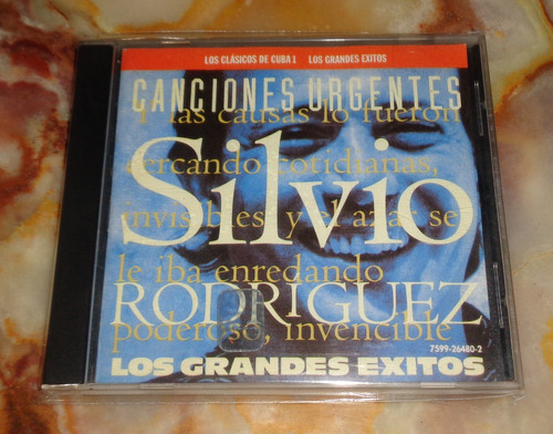 Silvio Rodríguez - Canciones Urgentes - Cd Arg.