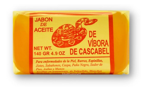 Jabon De Vibora Cascabel Artesanal, Compra 2 Y Envio Gratis