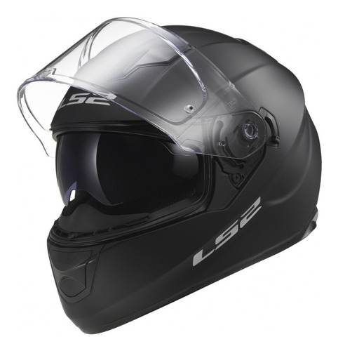 Casco Ls2 Integral Doble Visor Stream Evo Negro Mate 320 Um