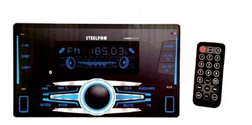 Auto Estereo Steelpro Carbon-2907b 2din Bluetooth Usb Aux