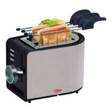 Tostadora Eléctrica Liliana Sandwichera Boca Ancha 900w Inox