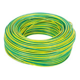 Cable Unipolar Epuyen 1x1.5mm² Verde/amarillo X 100m En Rollo