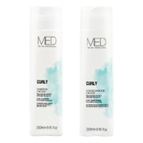 Kit Sh + Cond Cachos Mediterrani Curly Med For You - 250ml
