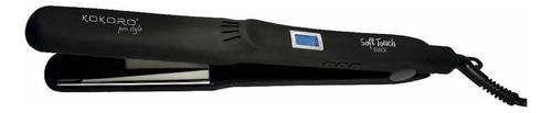 Plancha De Cabello Kokoro Soft Touch Negra 110v