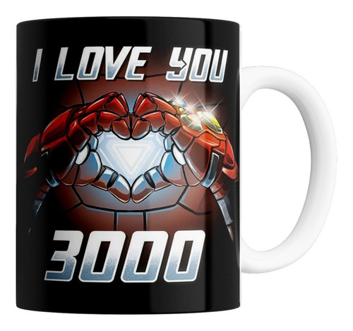 Taza De Ceramica - Iron Man (i Love 3000)