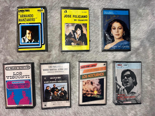 Cassettes Musicales Clásicos Vintage 