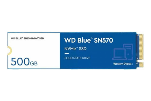 Disco Nvme Western Digital Blue 500gb (sn570) 3500mb/s