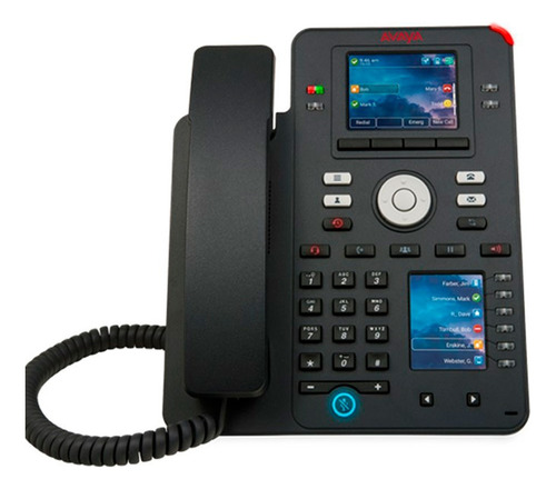 Teléfono Avaya Ip Gigabit J159 Soporte Poe Color Negro