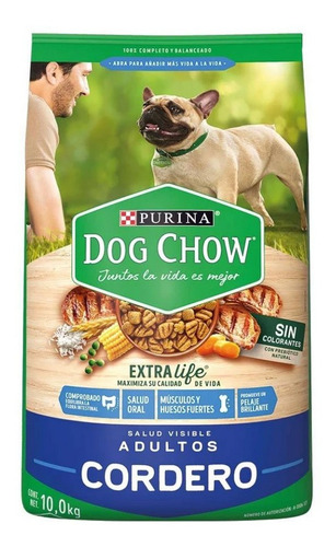 Alimento Para Perro Adulto Purina Dog Chow Cordero 12kg Msi