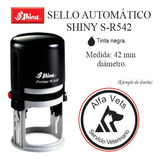 Sello Automático Redondo Shiny Printer R-542 