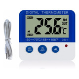 A Termômetro Digital De Temperatura, Refrigerador Mínimo, B