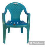 Kit 4 Cadeira Infantil Plástico Reforçado Azul Rosa