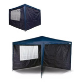 Parede De Gazebo Mor 2un Oxford 3mx3m Azul Mor Tenda Barraca