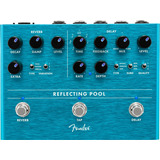 Pedal De Efectos De Guitarra 2 En 1: Reverb Y Delay Fender