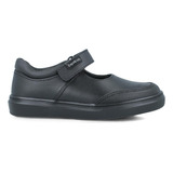 Zapatos Escolares Zapakids Flats Niña Piel Casual Negro