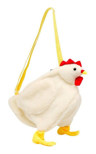 Bolso Bandolera For Mujer, Estilo Pollo, Animales, Gallina Acabado De Los Herrajes Fix Color Fix Color De La Correa De Hombro Fix Diseño De La Tela Fix