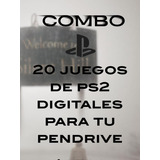 Combo 20 Juegos Digitales De Ps2 Para Tu Pendrive