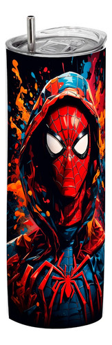 Termo Skinny Café 20 Oz - Spider Man Hombre Araña #25