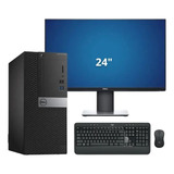 Dell Optiplex 7060 I7 Octa. 32gb Ssd 512gb 1tb Tv 4gb Mon 24