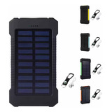 Funda De Batería Solar Carga Rápida Para Exteriores, 2 Usb,