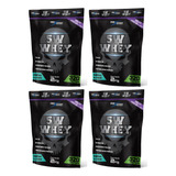 Combo Kit Whey Protein 2kg 5w Dark Insane Isolado Sache