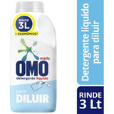 Omo Detergente Líquido Para Diluir 500ml X 4 Botellas