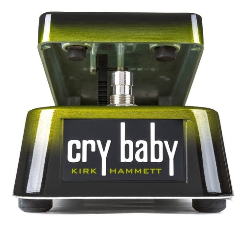 Pedal De Efecto Cry Baby Kirk Hammett Cry Baby Wah Wah Kh95  Verde