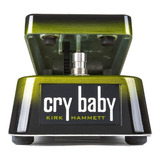 Pedal De Efeito Cry Baby Kirk Hammett Cry Baby Wah Wah Kh95  Verde