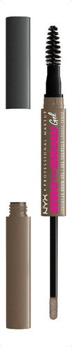 Gel De Cejas Zero To Brow Gel De Nyx Color Ash Brown