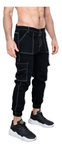 Pantalon Jogger Mom Jeans Cargo 