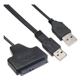 Cabo Adaptador Conversor Ssd Hd Sata 2.5' 3.5' Para Usb 2.0